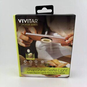 Vivitar Creator Series SnapShine Selfie Light Portable Magnetic Light
